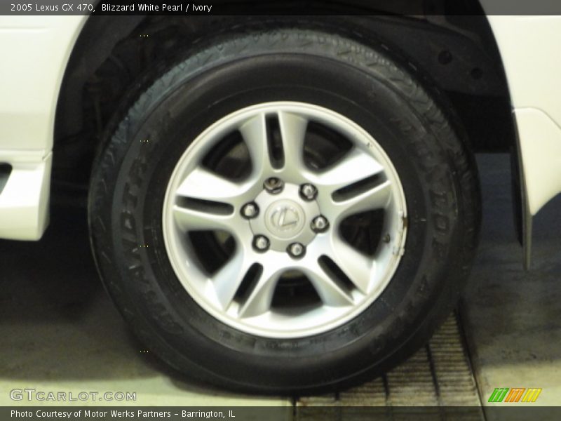 Blizzard White Pearl / Ivory 2005 Lexus GX 470