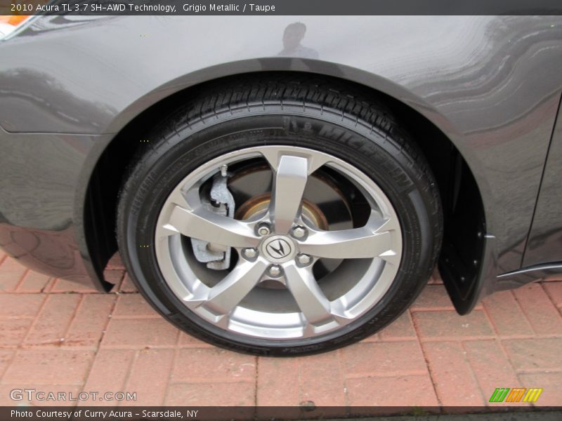 Grigio Metallic / Taupe 2010 Acura TL 3.7 SH-AWD Technology