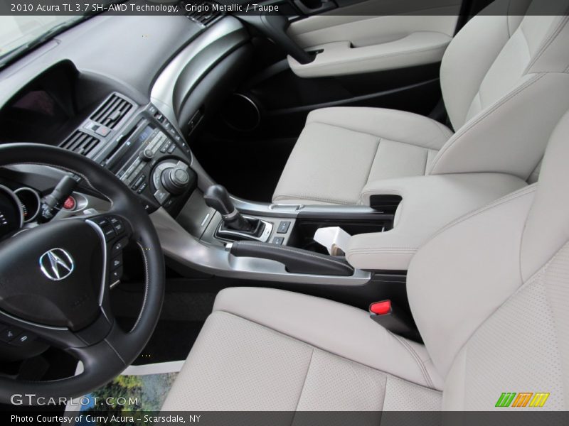 Grigio Metallic / Taupe 2010 Acura TL 3.7 SH-AWD Technology