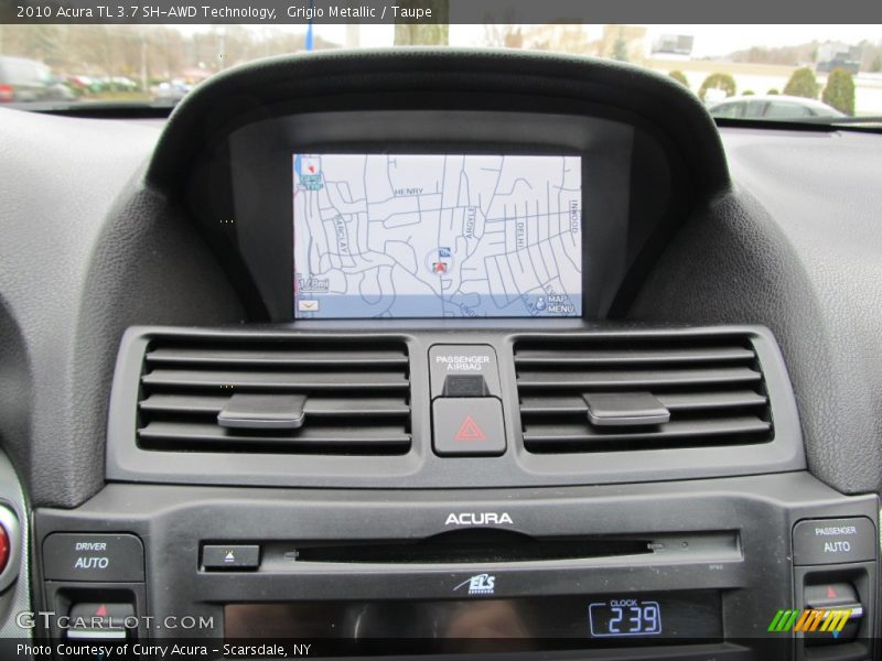 Navigation of 2010 TL 3.7 SH-AWD Technology