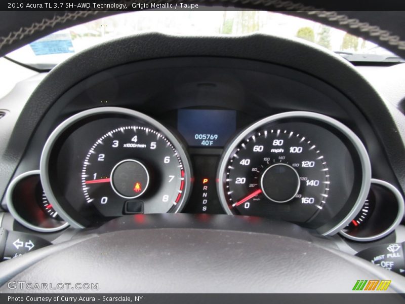 2010 TL 3.7 SH-AWD Technology 3.7 SH-AWD Technology Gauges