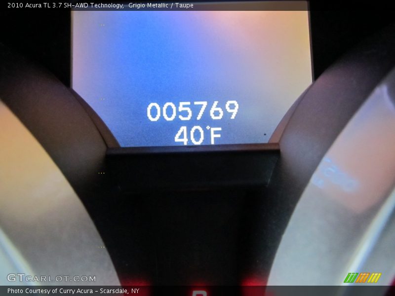 Grigio Metallic / Taupe 2010 Acura TL 3.7 SH-AWD Technology