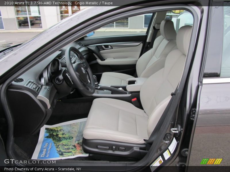 Grigio Metallic / Taupe 2010 Acura TL 3.7 SH-AWD Technology