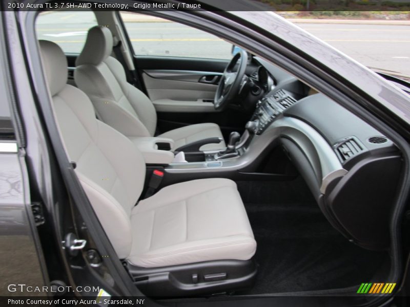 Grigio Metallic / Taupe 2010 Acura TL 3.7 SH-AWD Technology