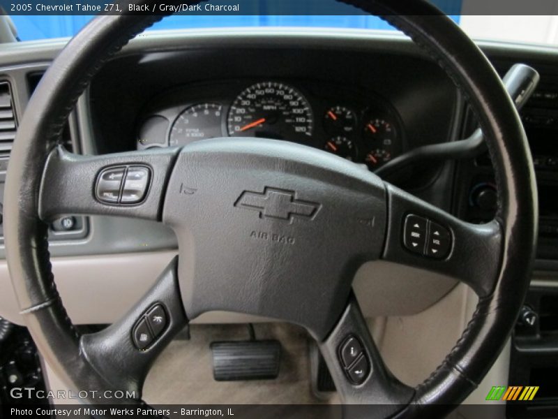 Black / Gray/Dark Charcoal 2005 Chevrolet Tahoe Z71
