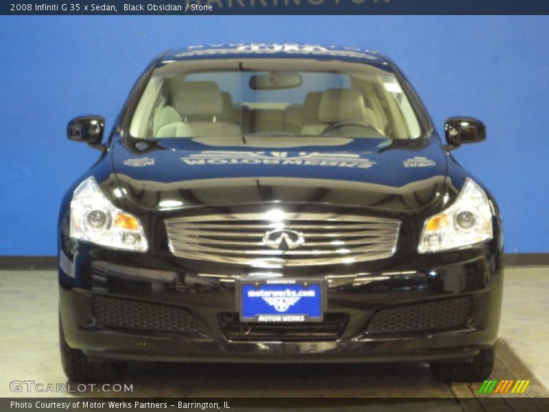 Black Obsidian / Stone 2008 Infiniti G 35 x Sedan