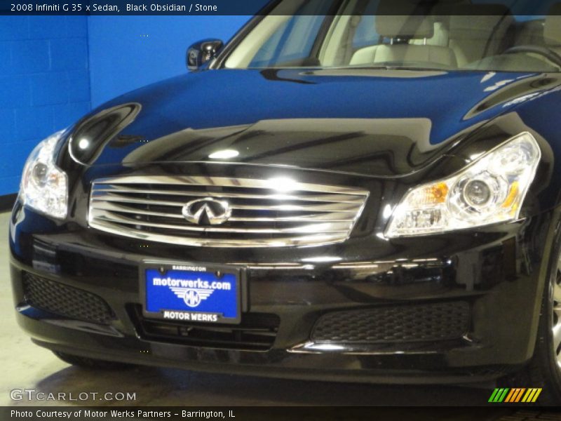 Black Obsidian / Stone 2008 Infiniti G 35 x Sedan