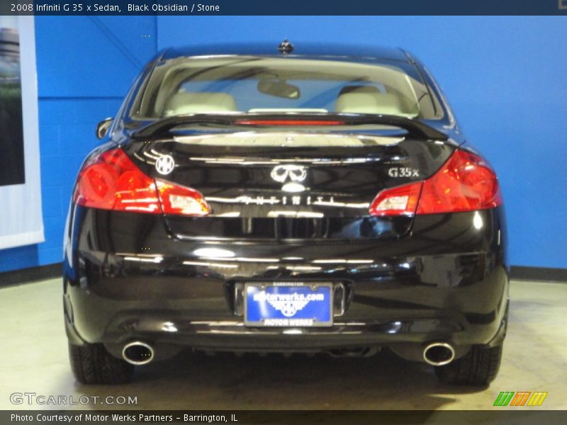 Black Obsidian / Stone 2008 Infiniti G 35 x Sedan