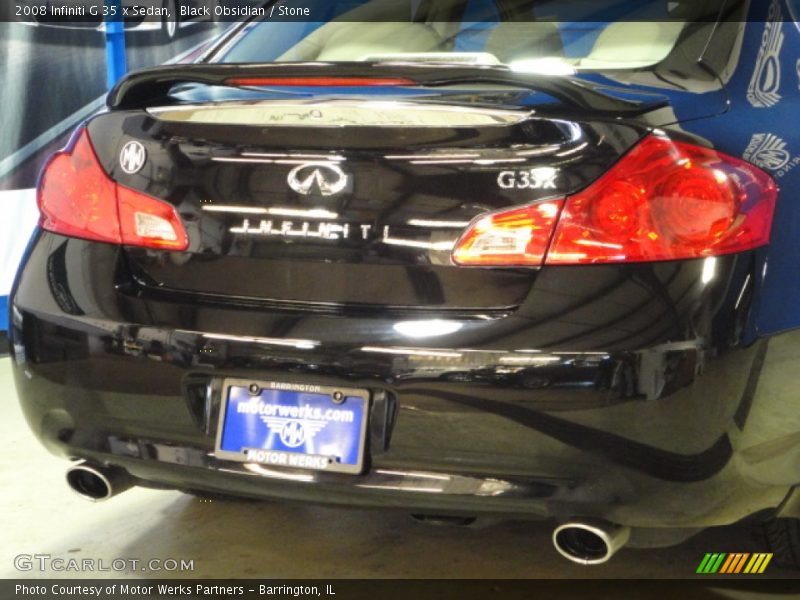 Black Obsidian / Stone 2008 Infiniti G 35 x Sedan