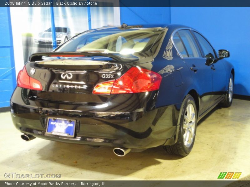Black Obsidian / Stone 2008 Infiniti G 35 x Sedan