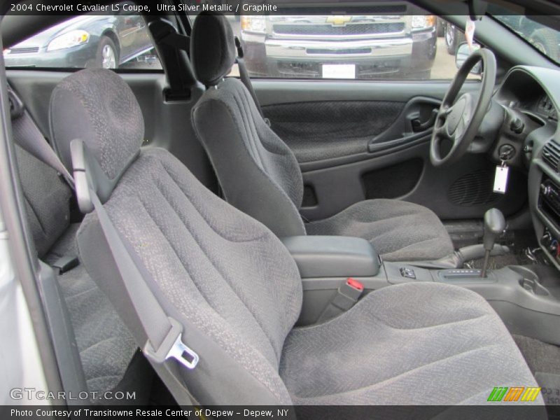 Ultra Silver Metallic / Graphite 2004 Chevrolet Cavalier LS Coupe