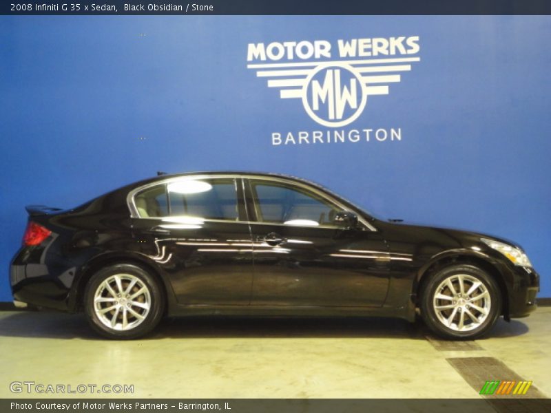 Black Obsidian / Stone 2008 Infiniti G 35 x Sedan