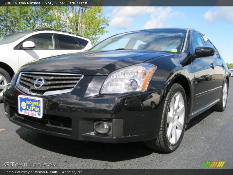 Super Black / Frost 2008 Nissan Maxima 3.5 SE