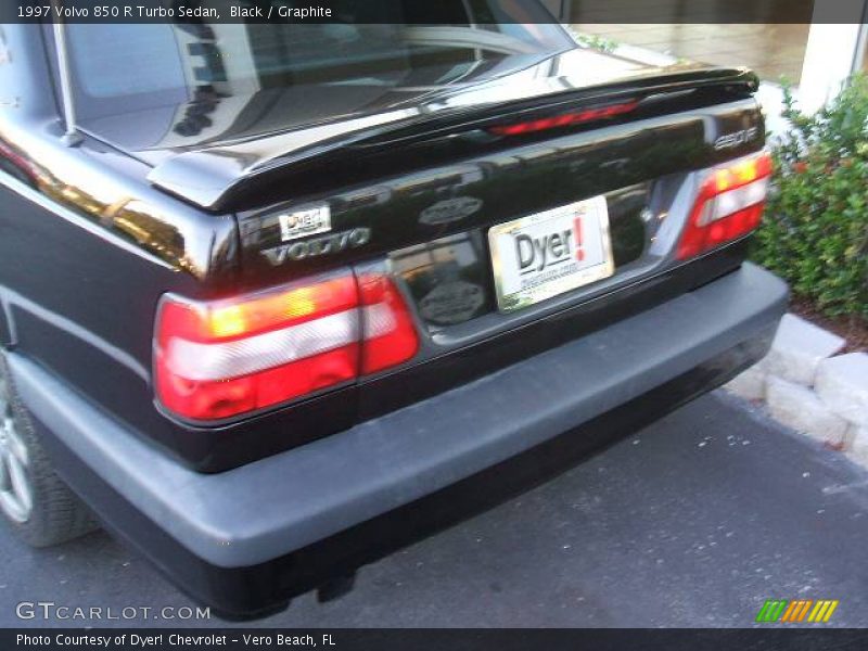 Black / Graphite 1997 Volvo 850 R Turbo Sedan