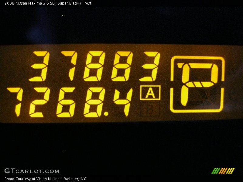 Super Black / Frost 2008 Nissan Maxima 3.5 SE