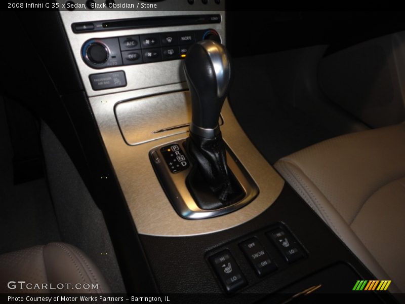 Black Obsidian / Stone 2008 Infiniti G 35 x Sedan