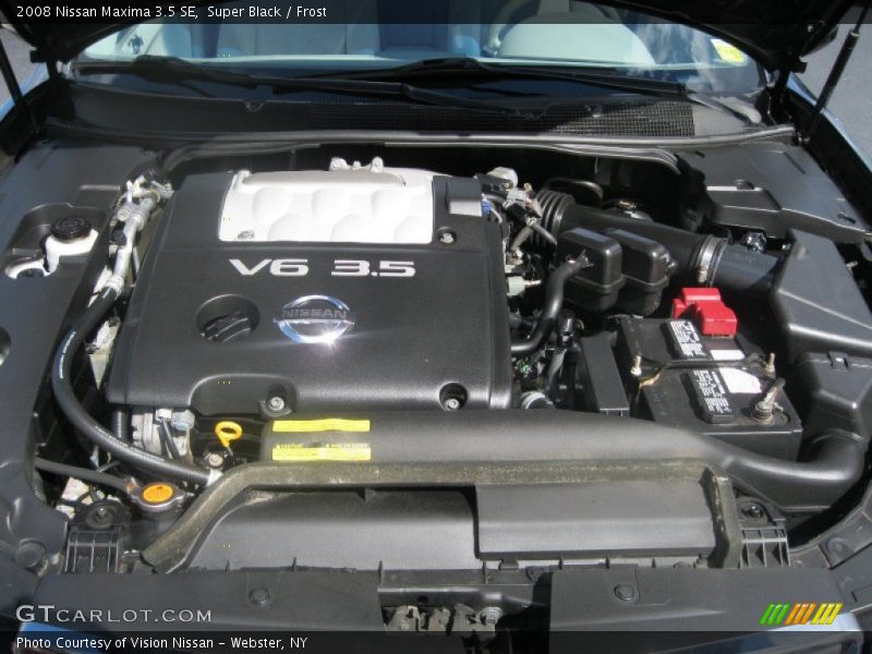 Super Black / Frost 2008 Nissan Maxima 3.5 SE