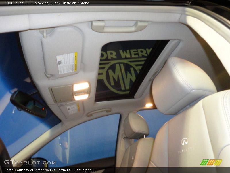 Black Obsidian / Stone 2008 Infiniti G 35 x Sedan