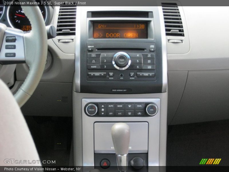 Super Black / Frost 2008 Nissan Maxima 3.5 SE
