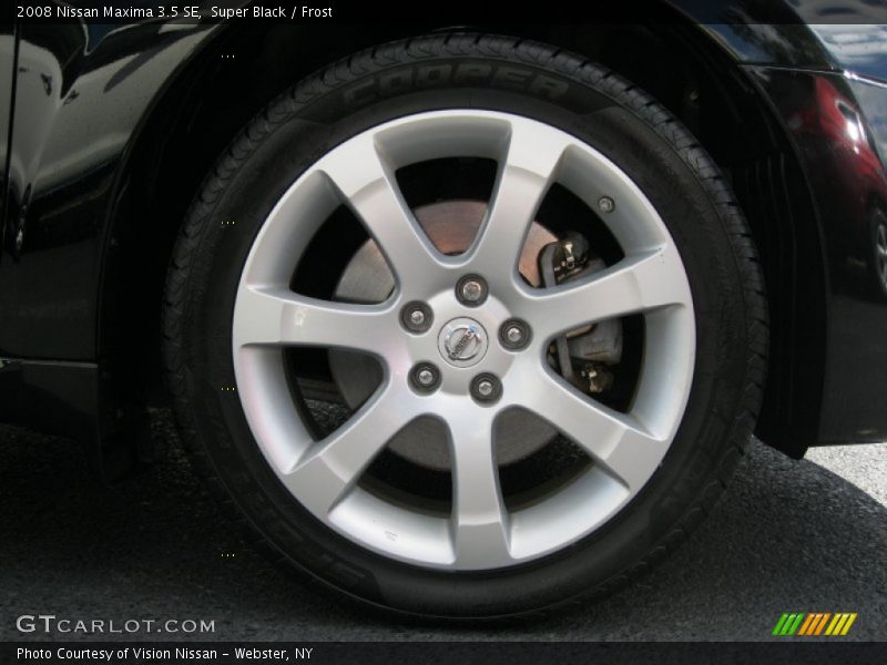 Super Black / Frost 2008 Nissan Maxima 3.5 SE