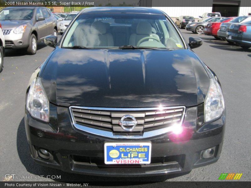 Super Black / Frost 2008 Nissan Maxima 3.5 SE