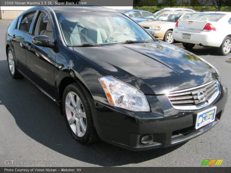 Super Black / Frost 2008 Nissan Maxima 3.5 SE