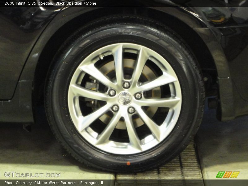 Black Obsidian / Stone 2008 Infiniti G 35 x Sedan
