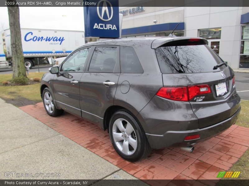 Grigio Metallic / Ebony 2009 Acura RDX SH-AWD