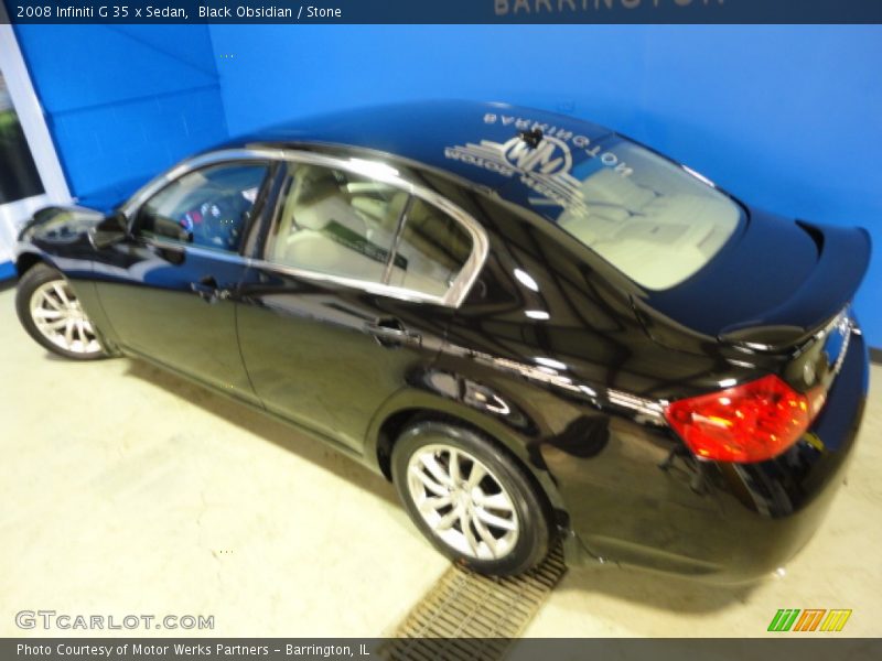 Black Obsidian / Stone 2008 Infiniti G 35 x Sedan