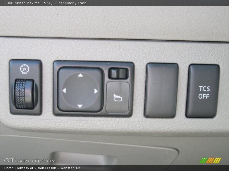 Super Black / Frost 2008 Nissan Maxima 3.5 SE