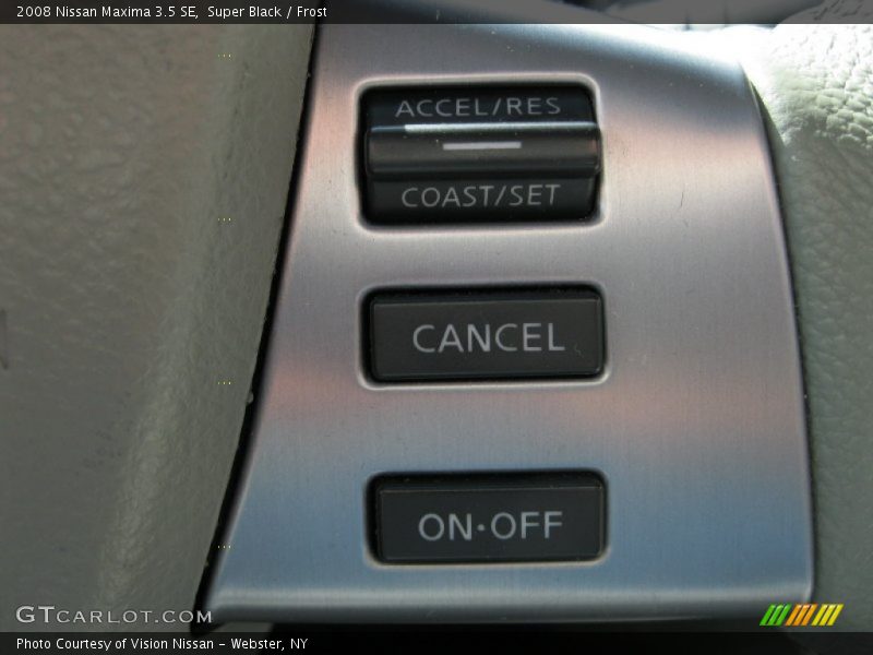 Super Black / Frost 2008 Nissan Maxima 3.5 SE