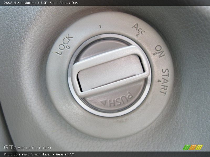 Super Black / Frost 2008 Nissan Maxima 3.5 SE