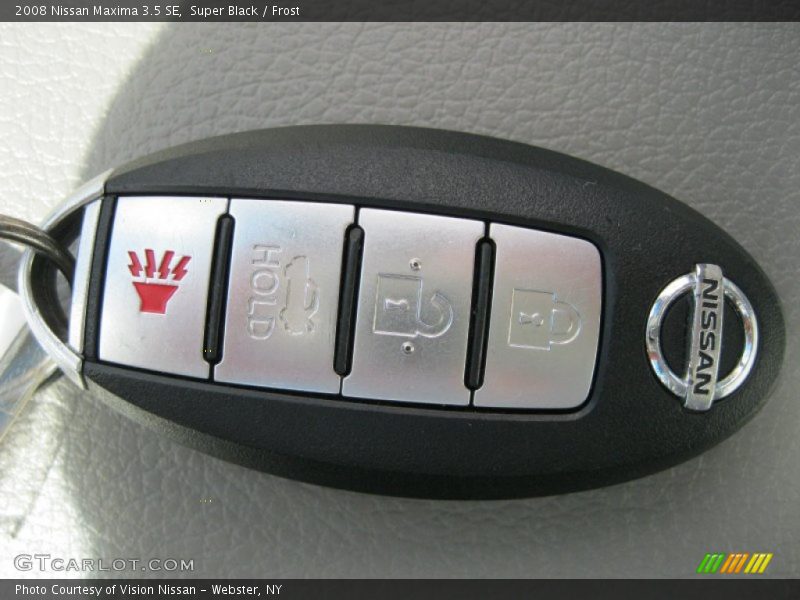 Super Black / Frost 2008 Nissan Maxima 3.5 SE