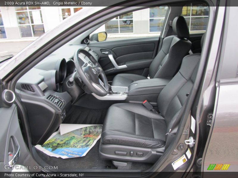 Grigio Metallic / Ebony 2009 Acura RDX SH-AWD