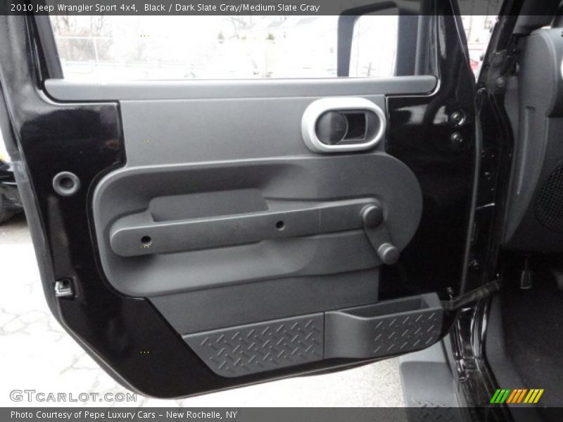 Black / Dark Slate Gray/Medium Slate Gray 2010 Jeep Wrangler Sport 4x4