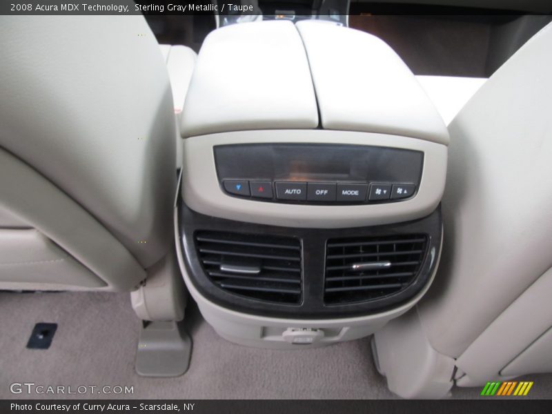 Sterling Gray Metallic / Taupe 2008 Acura MDX Technology