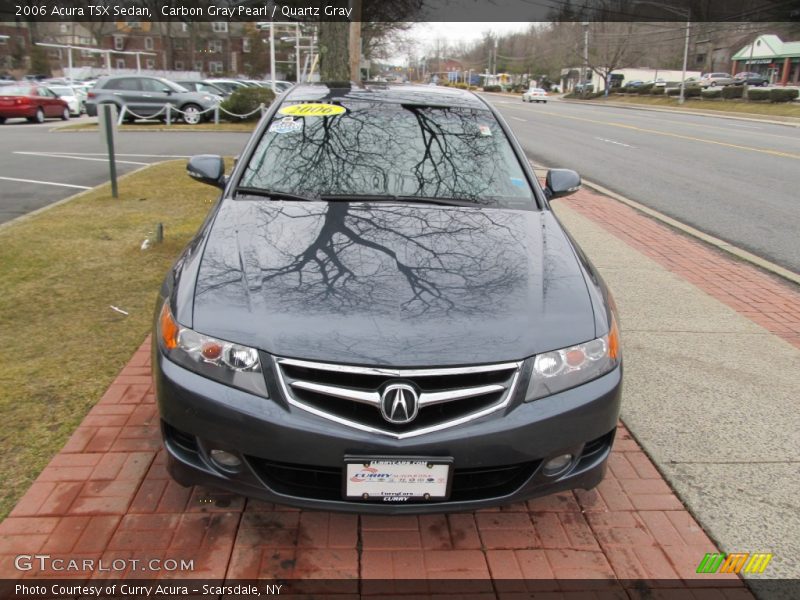 Carbon Gray Pearl / Quartz Gray 2006 Acura TSX Sedan