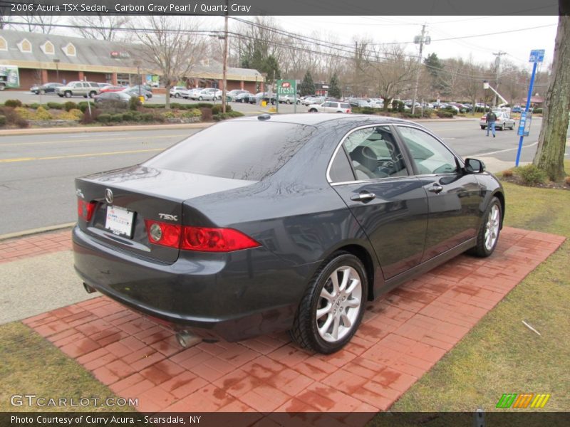 Carbon Gray Pearl / Quartz Gray 2006 Acura TSX Sedan