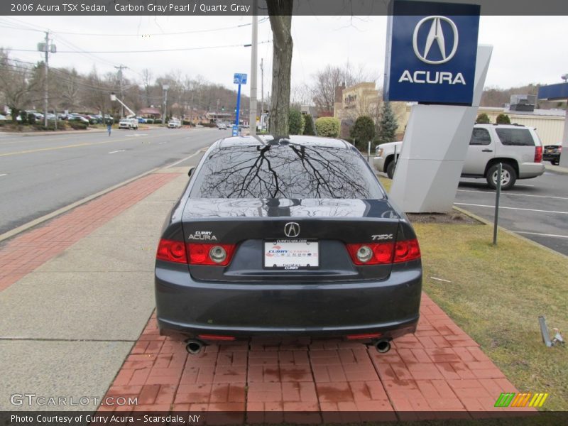 Carbon Gray Pearl / Quartz Gray 2006 Acura TSX Sedan