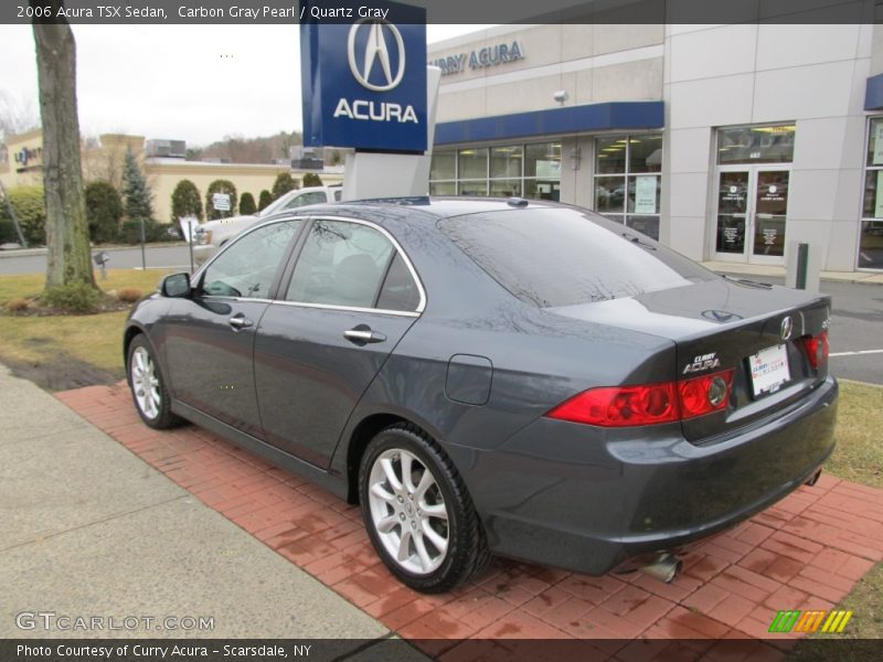 Carbon Gray Pearl / Quartz Gray 2006 Acura TSX Sedan
