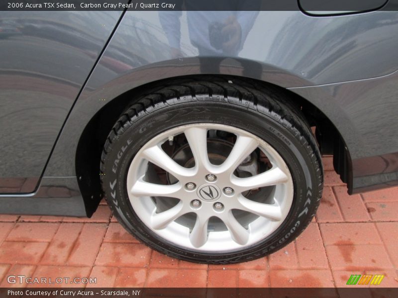 Carbon Gray Pearl / Quartz Gray 2006 Acura TSX Sedan