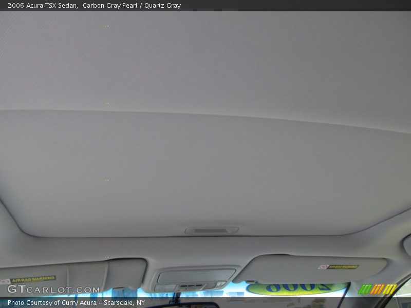 Carbon Gray Pearl / Quartz Gray 2006 Acura TSX Sedan