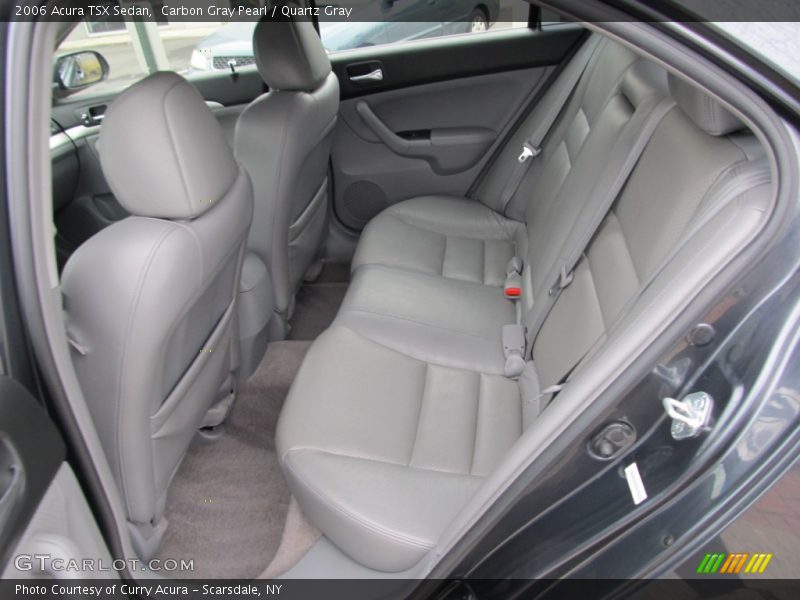 Rear Seat of 2006 TSX Sedan