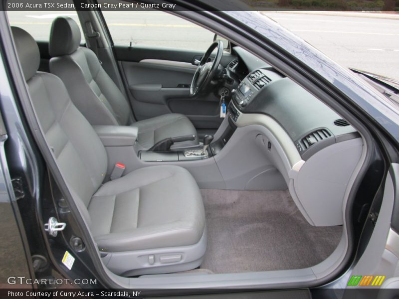  2006 TSX Sedan Quartz Gray Interior