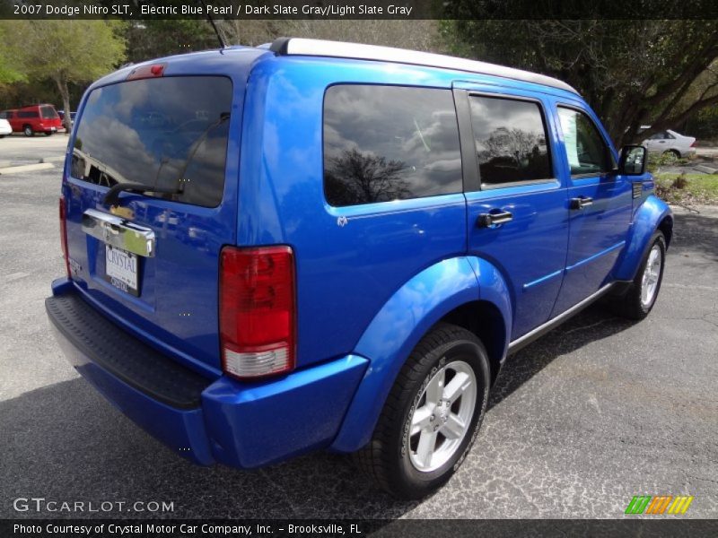 Electric Blue Pearl / Dark Slate Gray/Light Slate Gray 2007 Dodge Nitro SLT