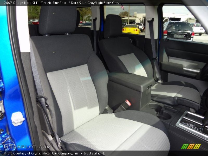 Electric Blue Pearl / Dark Slate Gray/Light Slate Gray 2007 Dodge Nitro SLT