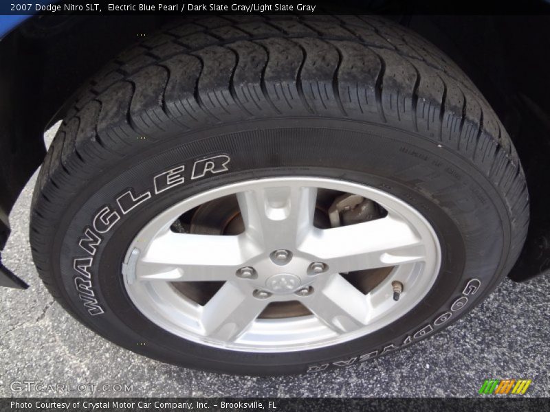 Electric Blue Pearl / Dark Slate Gray/Light Slate Gray 2007 Dodge Nitro SLT