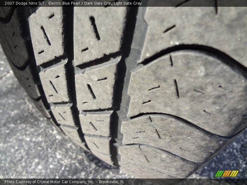 Electric Blue Pearl / Dark Slate Gray/Light Slate Gray 2007 Dodge Nitro SLT