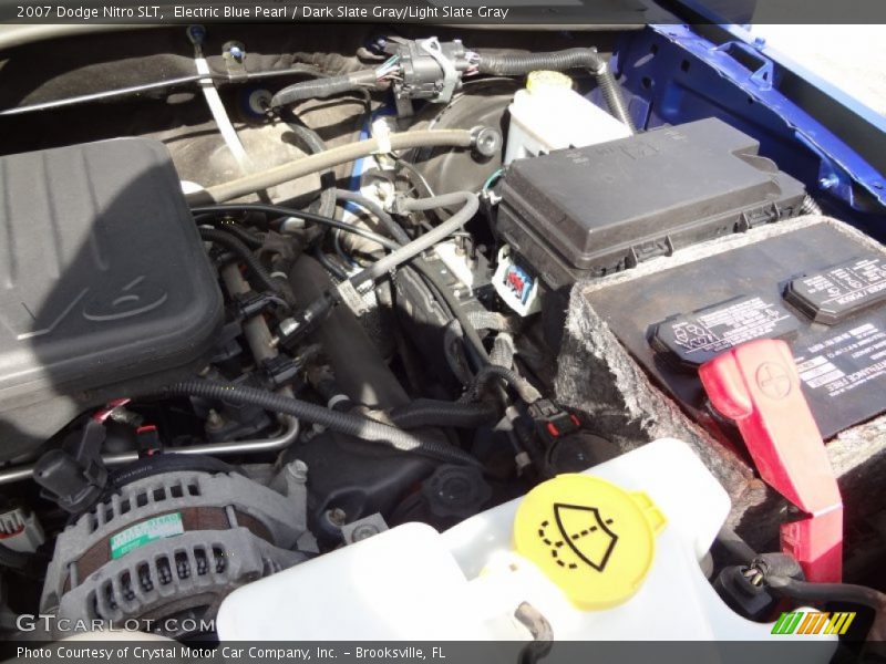 Electric Blue Pearl / Dark Slate Gray/Light Slate Gray 2007 Dodge Nitro SLT
