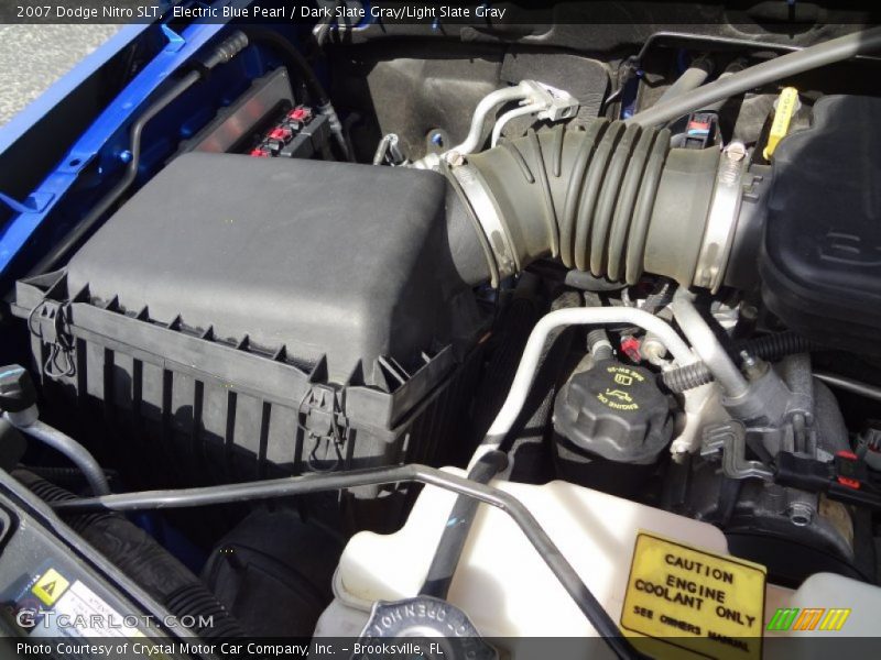 Electric Blue Pearl / Dark Slate Gray/Light Slate Gray 2007 Dodge Nitro SLT